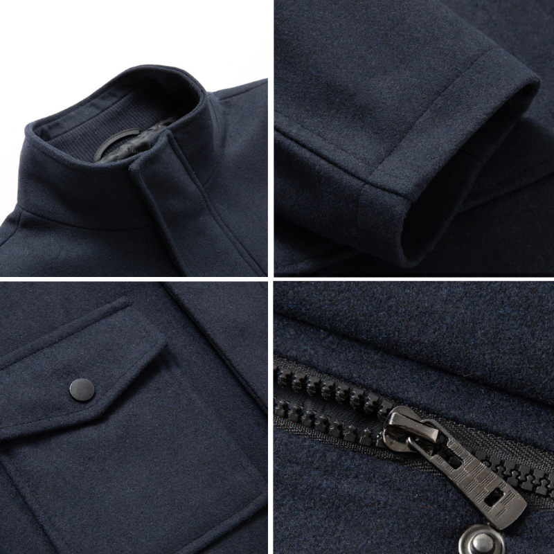 SALVATORE⢠WOOL OVERCOAT