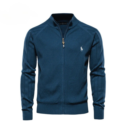 Men's Textured Zip Sweatshirt || CLEARANCE SALE