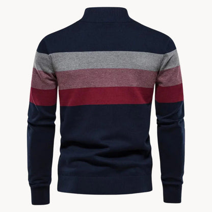 BURK QUARTER ZIP SWEATER