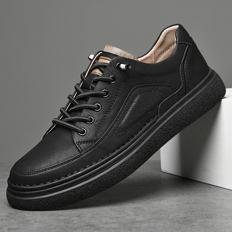 Hendrix Genuine Leather Sneakers