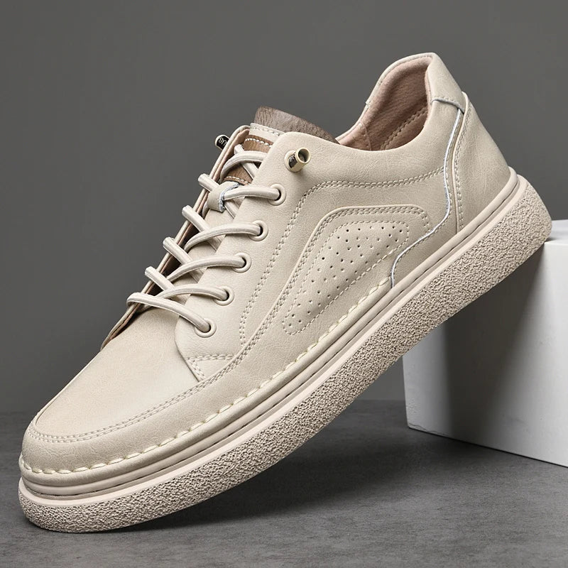 Hendrix Genuine Leather Sneakers
