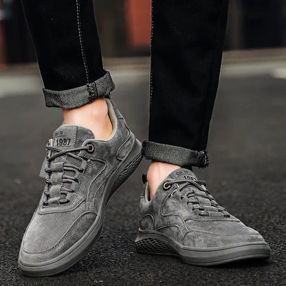 Valentio Genuine Suede Leather Sneaker